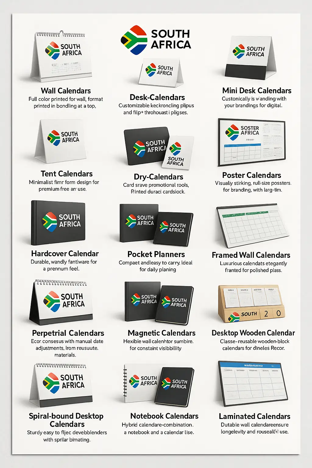 calendar menu